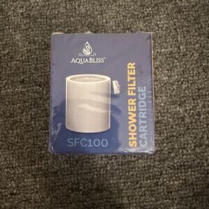Aqua Bliss SFC100 White Genuine Replacement Cartridge Shower Filter Multi Stage